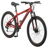 Mongoose 26-in. אופני ההרים של דורהאם, אדום ושחור, מהירויות