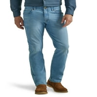 תנועה קיצונית של גברים וגברים גדולים מתאימים ישר מכנסי ג'ינס מחודדים