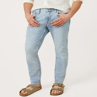 מכנסי ג'ינס רזים של גברים רזים