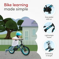 אופני Smartrike ב -1, איזון להמרה לאופני דוושות לילדים בגילאי 3- כחול