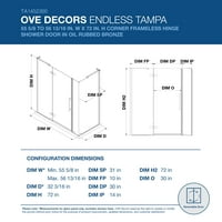 Ove Decors Tampa 56 אינץ