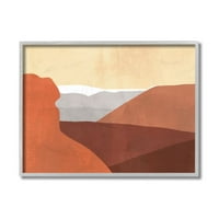 תעשיות סטופל מופשטות בלוק צבע חום קניון עיצוב נוף של ויקטוריה בורחס, 16 20