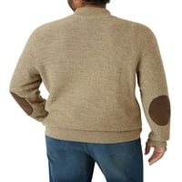 כפתור כותנה של כותנה של הגברים של הגברים סוודר סוודר סוודר גודל XS עד 4XB