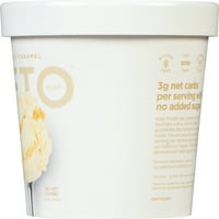 גלידת קרמל מלח של קטו פינט ים, חצי ליטר