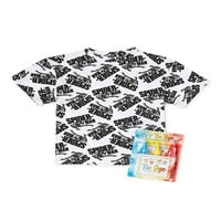 Spider-Man Boys Lie Dye Kit Site Graphice Shirt Shirt 4-16