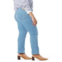 חתימה מאת לוי שטראוס ושות'. נשים של נשים בתוספת גודל אמצע עלייה מודרני ישר ג ' ינס