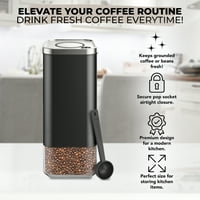 מיכל קפה מיכל אחסון קפה עוז עם מכסה אטום BPA נירוסטה בחינם