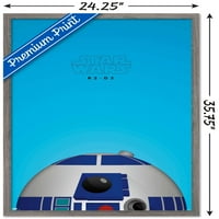 מלחמת הכוכבים: סאגה - ש. פרסטון R2 -D פוסטר קיר מינימליסטי, 22.375 34