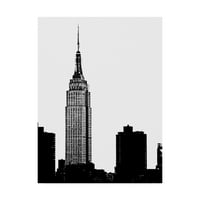 סימן מסחרי אמנות 'NYC Skyline I' אמנות קנבס מאת ג'ף פיקה