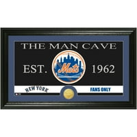 מנטה MLB Man Highland Man Cave Ceap Coin Panoramic Photo Mint, ניו יורק Mets