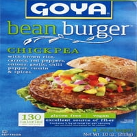 Goya Chice Pea Bean Boan Burger Oz, 4ct