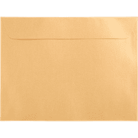 מעטפות חוברות לוקס נייר, זהב מטאלי, 1000 חבילה