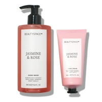 BeautySpace NK Jasmine וקרם יד ורדים וצמד שטיפת ידיים