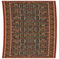 וינס שטיח רץ מזרחי מסורתי, אדום רב 1, 2 '6'