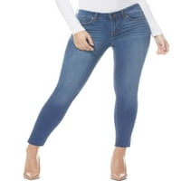 מכנסי ג'ינס של סופיה מאת סופיה ורגארה רזה אמצע עלייה אמצעית ג'ינס קרסול