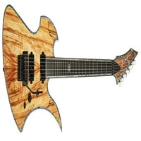 גיטרות עשירות Mockingbird גיטרה חשמלית אקזוטית אקזוטית עם פלויד ורד, מייפל מפואר