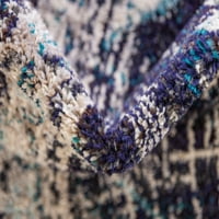 נול ייחודי אלכסיס פנרוז שטיח 9 '0 12' 0 , כחול נייבי