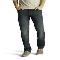 תנועה קיצונית של גברים וגברים גדולים מתאימים ישר מכנסי ג'ינס מחודדים
