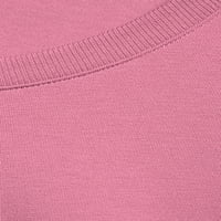 Terra & Sky's Women's Plus גודל שרוול ארוך יומיומי חולצת טריקו צווארון חיוני, 2 חבילה