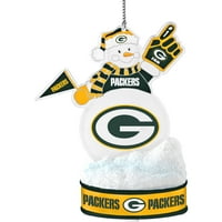 Topperscot מאת Boelter Brands NFL LED LED Snow איש קישוט, Green Bay Packers