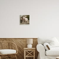 סטופל מרעה בקר חציר בייל חיות משק וחרקים צילום לבן ממוסגר אמנות הדפסת קיר אמנות