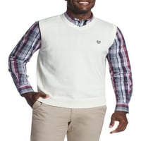 Chaps Sweater Sweater ללא שרוולים של גברים