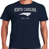 גרפיקה אמריקה מדינת צפון קרוליינה שורשים אוסף חולצת טריקו גרפית לגברים