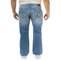 JORDACHE VINTAGE MENS ALEC נינוח מכנסי ג'ינס רחבים, מידות המותניים 29 -38