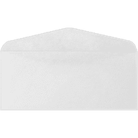 Luxpaper מעטפות רגילות, 11, לבן בהיר, 50 חבילה