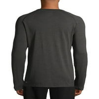 חולצת הנלי הפעילה לגברים של ראסל וגברים גדולים, עד 2XL