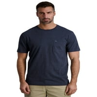 חולצת טריקו לכיס שרוול קצר של גברים, גדלים XS-4XB