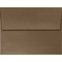 Luxpaper מעטפות הזמנה, 3 4, מתכת ברונזה, חבילה