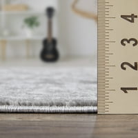 LOOMAKNOTI RHANE VAILD 2 '7' שטיח רץ מקורה מזרחי אפור