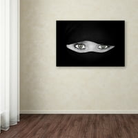 סימן מסחרי אמנות 'שפת העיניים' אמנות בד מאת חואן לואיס דוראן