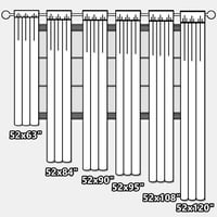 עיצוב 'דפוס אמנות דקו' של לוח הווילון המודרני
