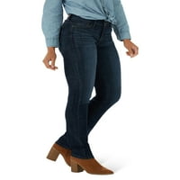 לי נשים צורות בסתר נמתחות ג'ינס חמש כיס ג'ין