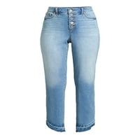 ג'ינס סופיה של סופיה לסלי עלייה גבוהה ג'ינס ישר רזה