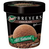 גלידת Breyers, חצי ליטר, טעמים מרובים זמינים