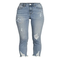 ג'ינס קצוץ של מכשירי הכריש של אינדיגו ריסיר