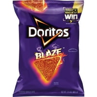 Doritos Blaze Chips Tortilla, 3.125oz