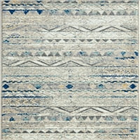 שטיח שטיח עכשווי שבטי רב-צבעוני מקורה רץ קל לניקוי