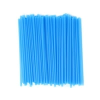 כלי גביש 500 מערכבים מערבבים פלסטיק כחול, 8 אינץ ', לקפה וקוקטייל