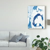 סימן מסחרי אמנות יפה 'שרבילים כחולים IV' אמנות קנבס על ידי Studio Vision