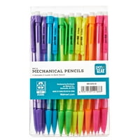 עט+עפרונות מכניים, צבעים שונים, ספירה