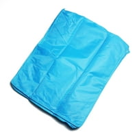 מתקפל רוכסן מיטת גיליון שמיכת שמיכות אחסון תיק מחזיק כחול