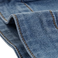 מציאות ייחודיות לצוות הנשים כפתור הצוואר למעלה יבול ג'ין ג'ינס מעילי