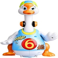 צעצועים של Beemo עבור צעצוע בן שנה, מוזיקלי רוקד אווז אווז המופעל על סוללות לבעלי חיים לילדים תינוקות