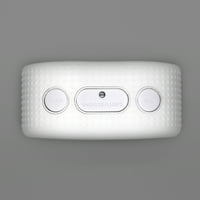 Timelink Rumber Smartlight אופנה דיגיטלית LCD Alarm Clock - לבן