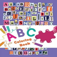 ספר צביעה: ספר צביעה של אלפבית לילדים בגילאי 2-4. כיף עם צבעים ובעלי חיים