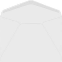 Luxpaper מעטפות רגילות, 7 8, לבן בהיר, 1000 חבילה
